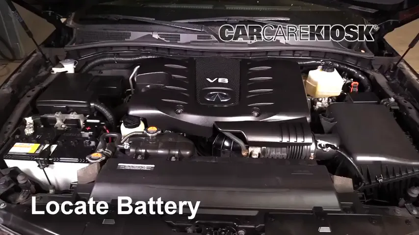 2016 Infiniti QX80 Limited 5.6L V8 Battery